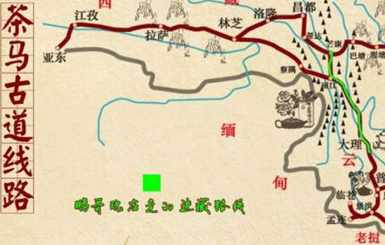 茶马古道路线是什么样的