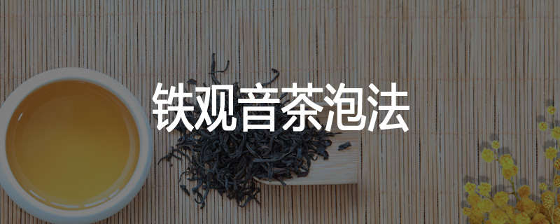 铁观音茶泡法