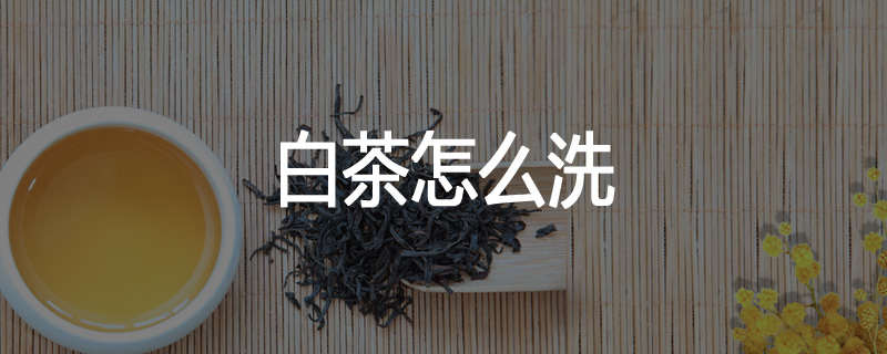 白茶怎么洗