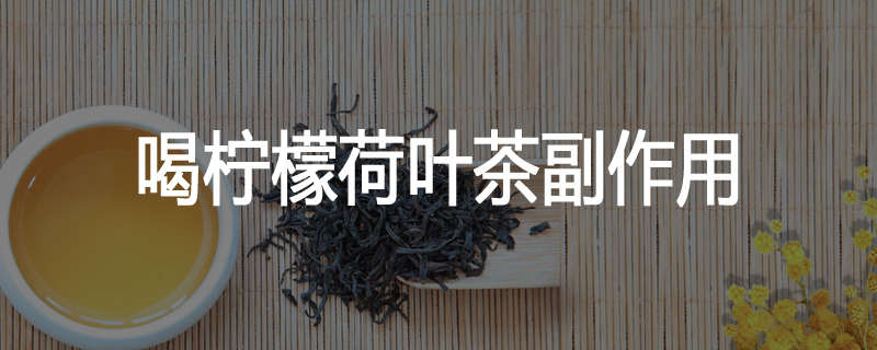 喝柠檬荷叶茶副作用